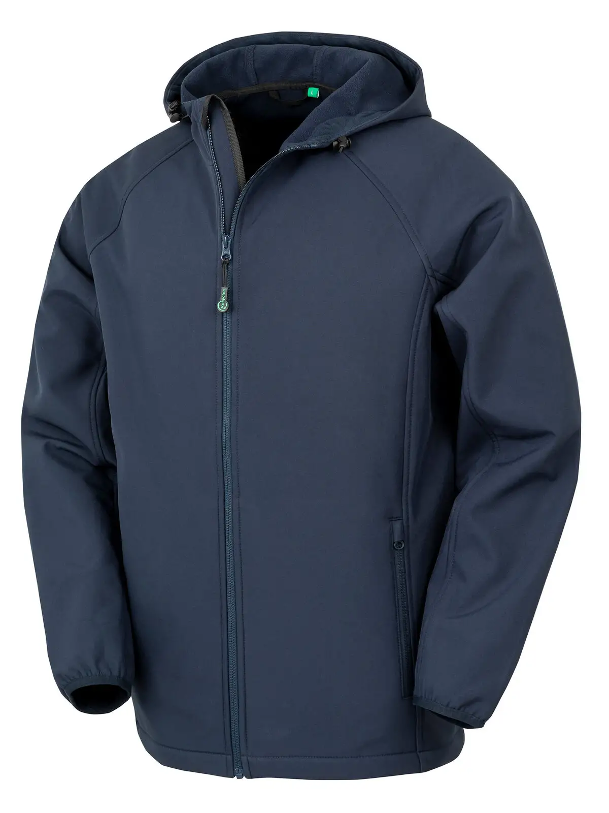 Recycled printable 3-layer hooded softshell