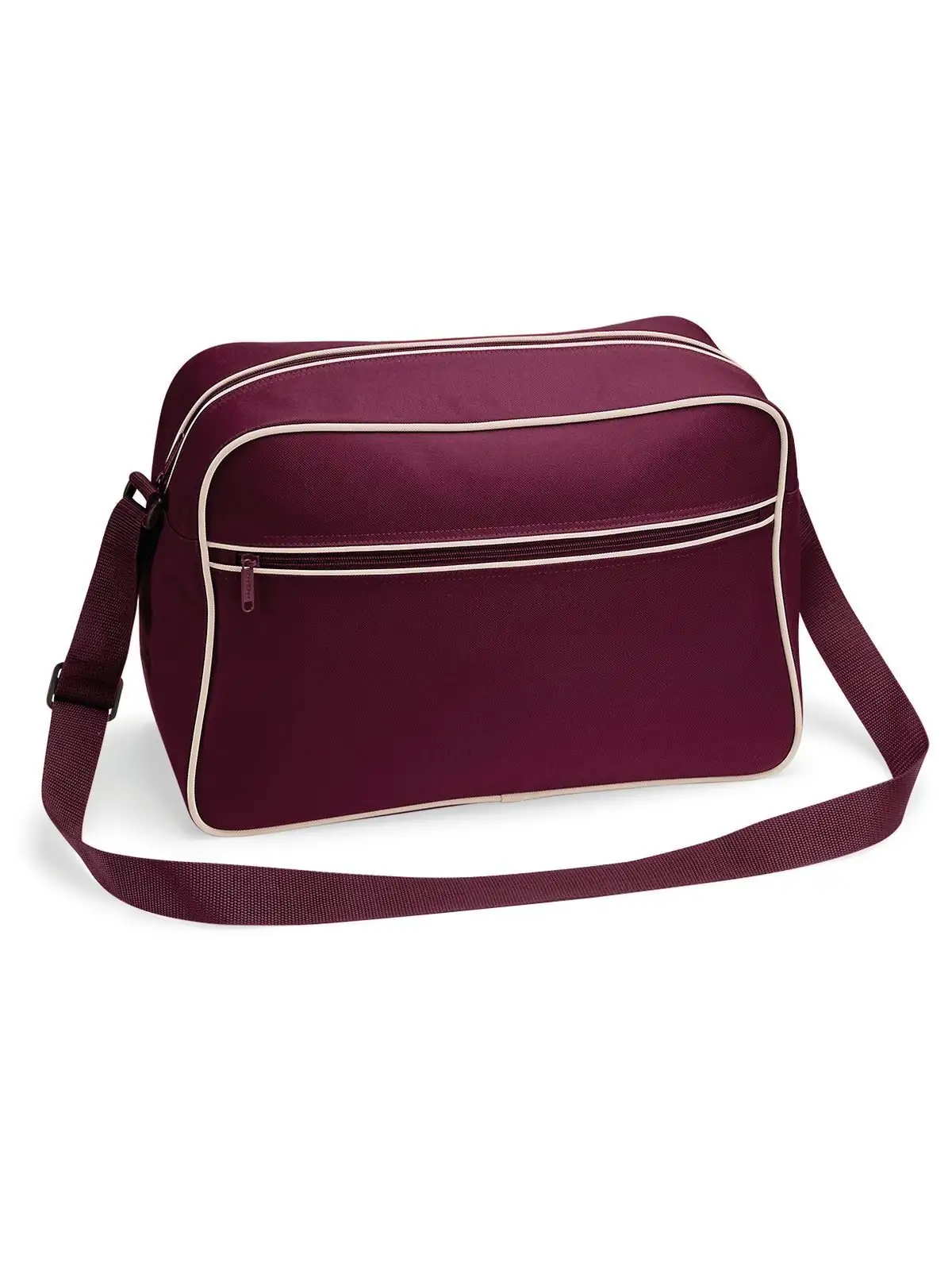 burgundy/sand
