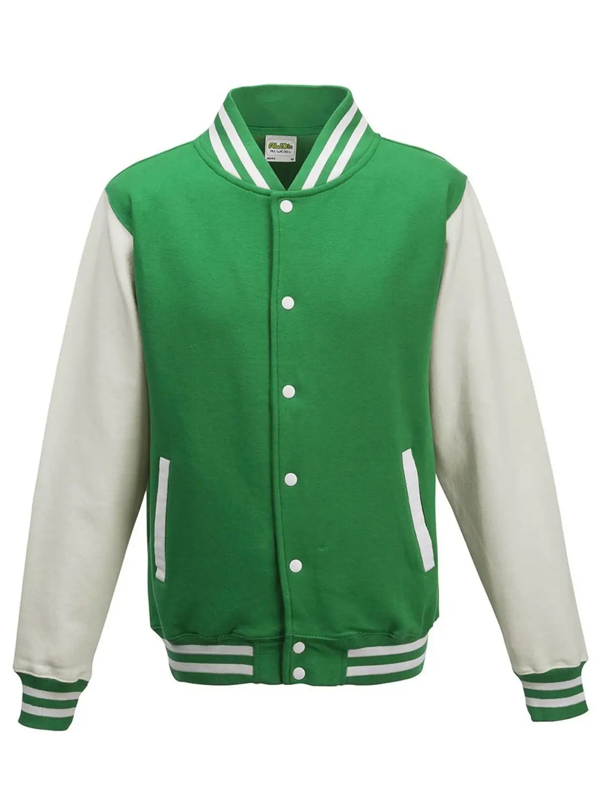 kelly green/white