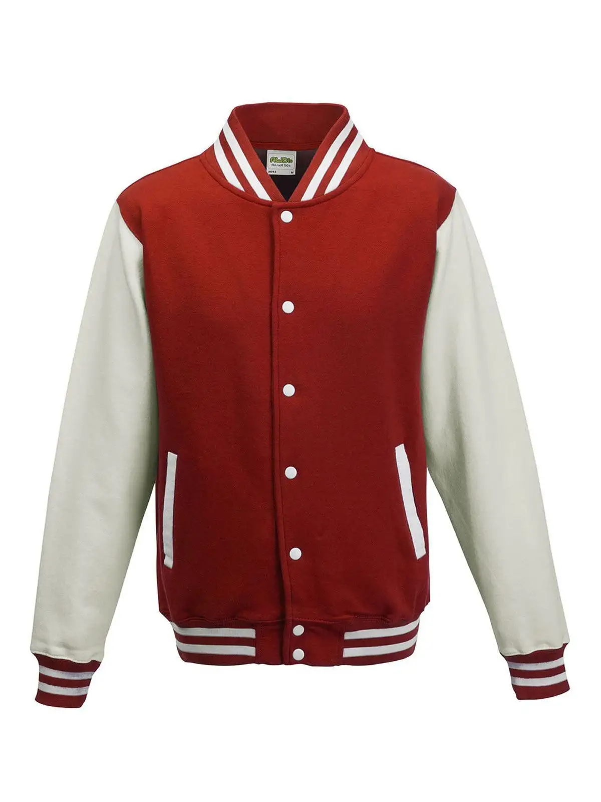 fire red/white