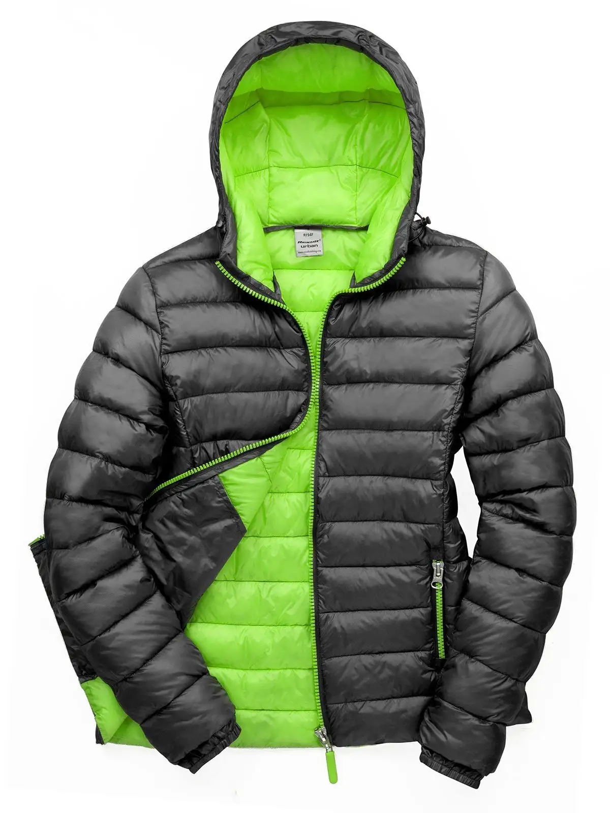 black/lime