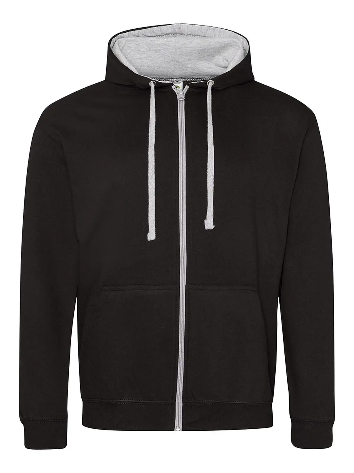 jet black/heather grey