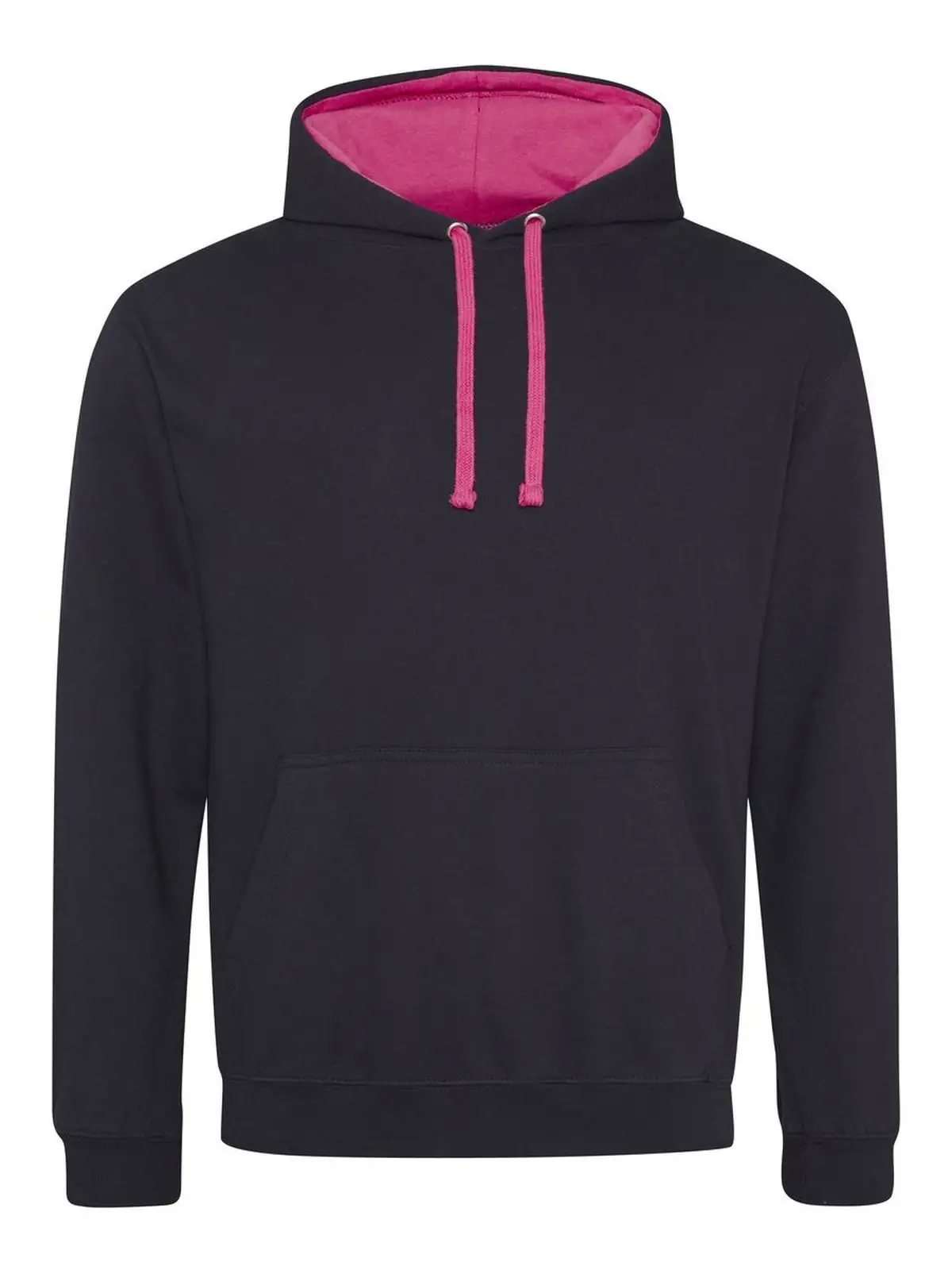 jet black/hot pink
