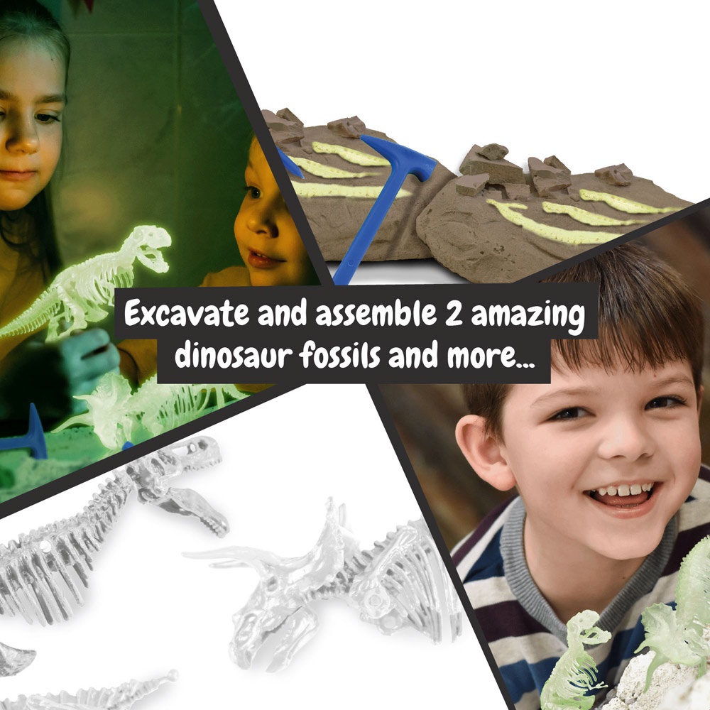 2 in 1 Fossil Excavation Kit I. Gioco educativo per bambini
