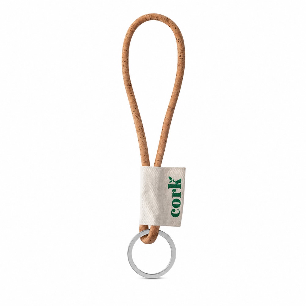Esempio stampato di Lanyard CORK Short (Ø 5 mm)