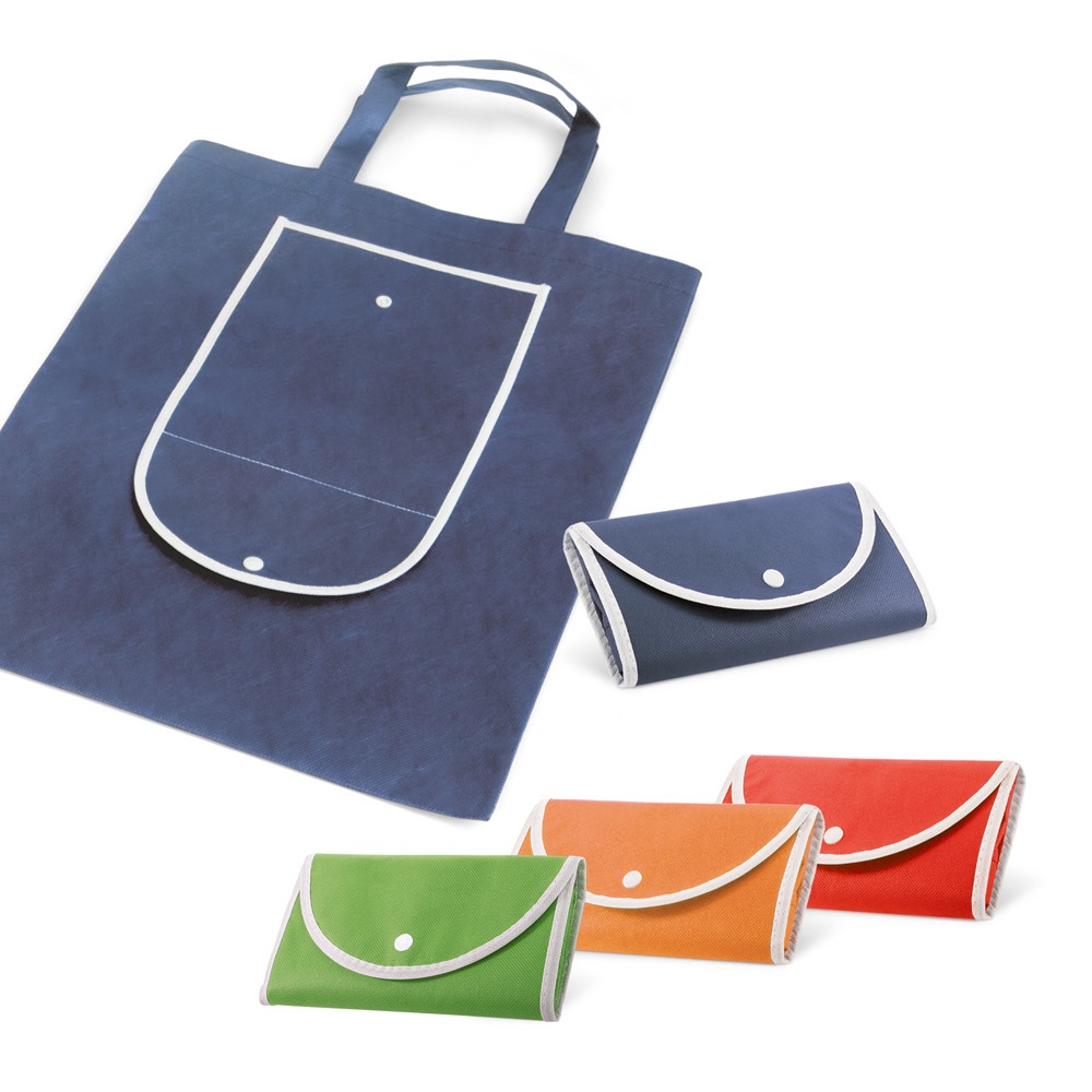 ARLON. Borsa pieghevole in tessuto non tessuto (80 g/m²)