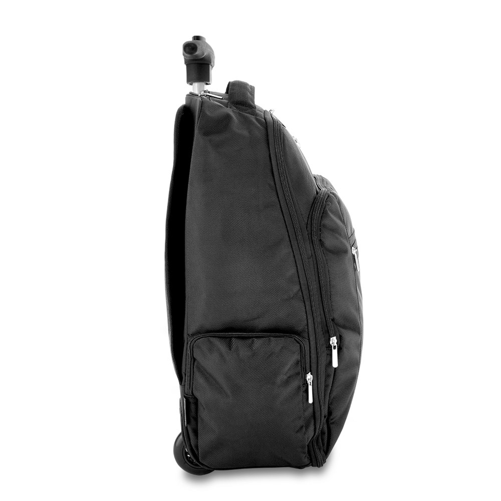 AVENIR. Zaino trolley porta PC 17'' in poliestere 1680D e 300D