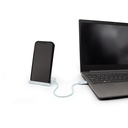 BERNERS HUB. Hub in PET riciclato (100% rPET) con ingressi e uscite principali