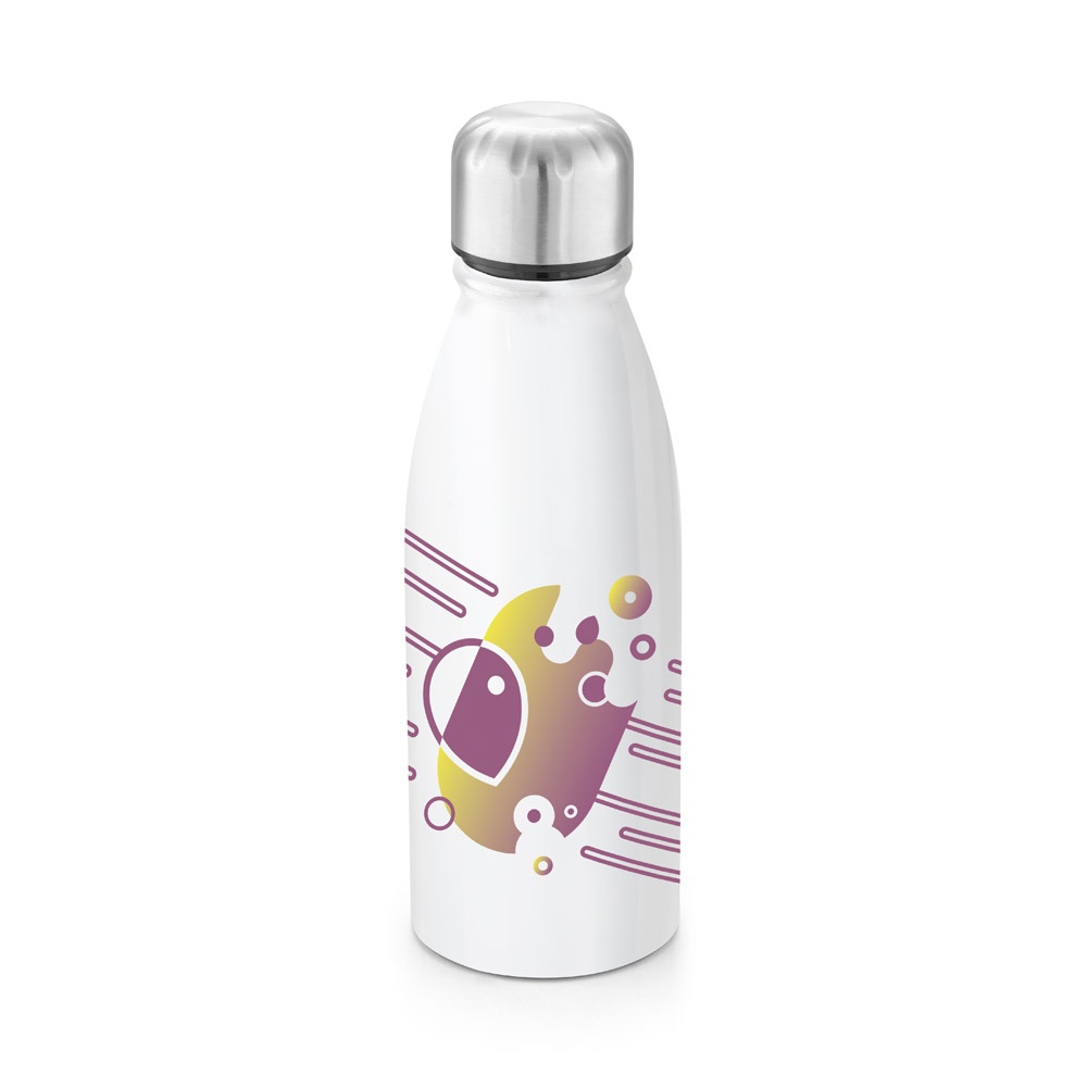 BILLY. Borraccia in alluminio con tappo in acciaio inox per la sublimazione 500 mL