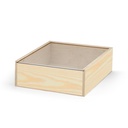 BOXIE CLEAR L. Scatola di legno L