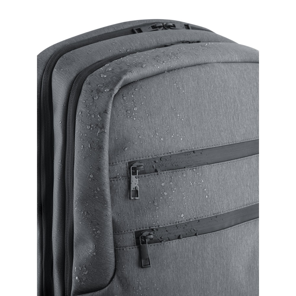 BROOKLYN. Zaino porta PC 15'' impermeabile in Nylon 2Tone