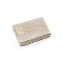 CELINE. Coperta in poliestere riciclato (100% rPET) con dettaglio cucito per la personalizzazione