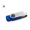 CLAUDIUS 4GB. Chiavetta USB da 4 GB con clip in metallo