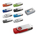 CLAUDIUS 8GB. Chiavetta USB da 8 GB con clip in metallo