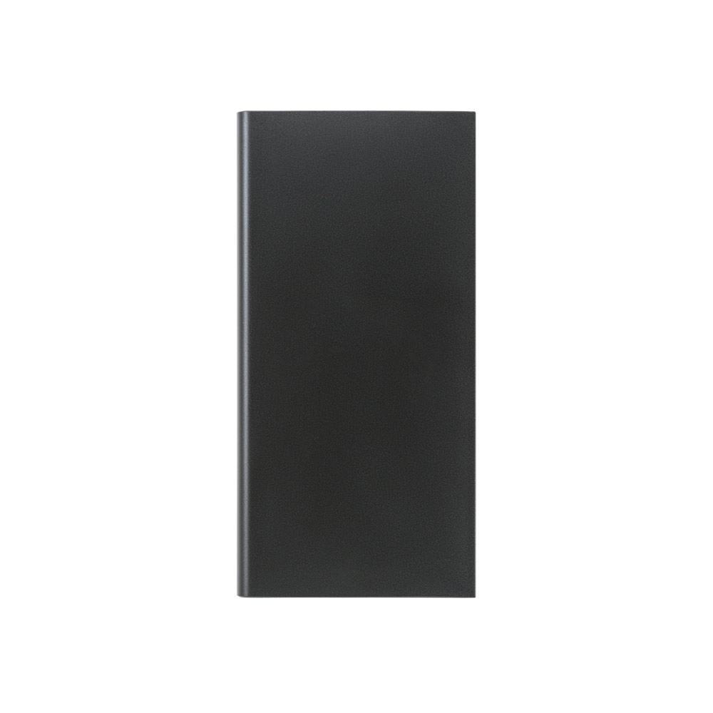 CLERK. Power bank da 8'000 mAh con pannello solare in alluminio 100% riciclato