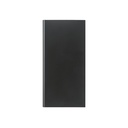 CLERK. Power bank da 8'000 mAh con pannello solare in alluminio 100% riciclato