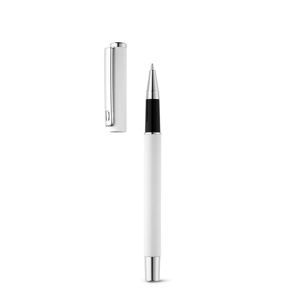 DANEY. Penna roller in alluminio riciclato (100% rAL) con clip