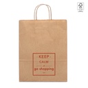 ELLEN. Borsa in carta kraft (115 g/m²)