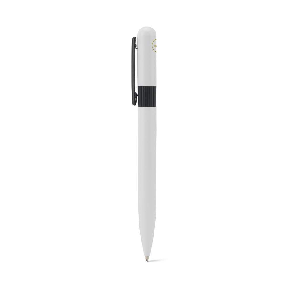 ELSIE ROUND. Penna a sfera in metallo (riciclato al 60%) dal design arrotondato