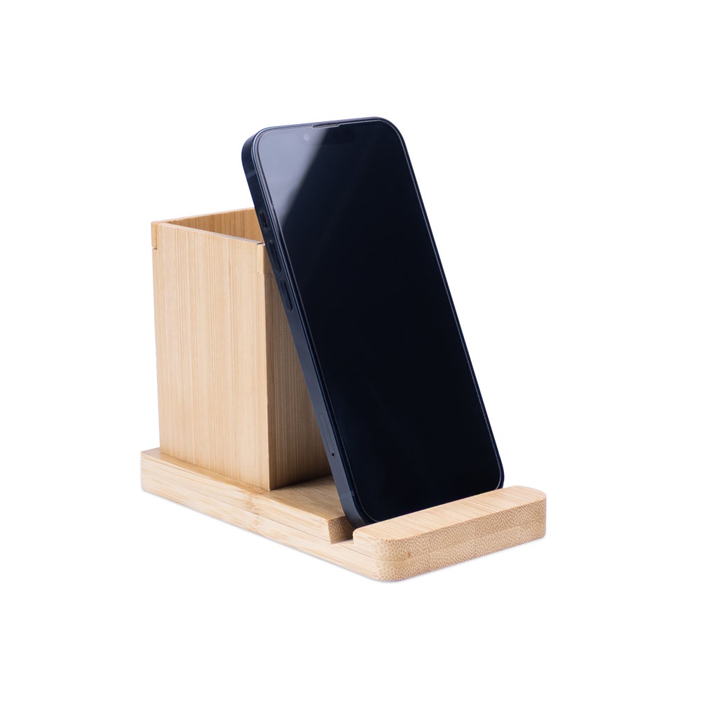 ERWIN. Set da scrivania con supporto per il cellulare e tazza