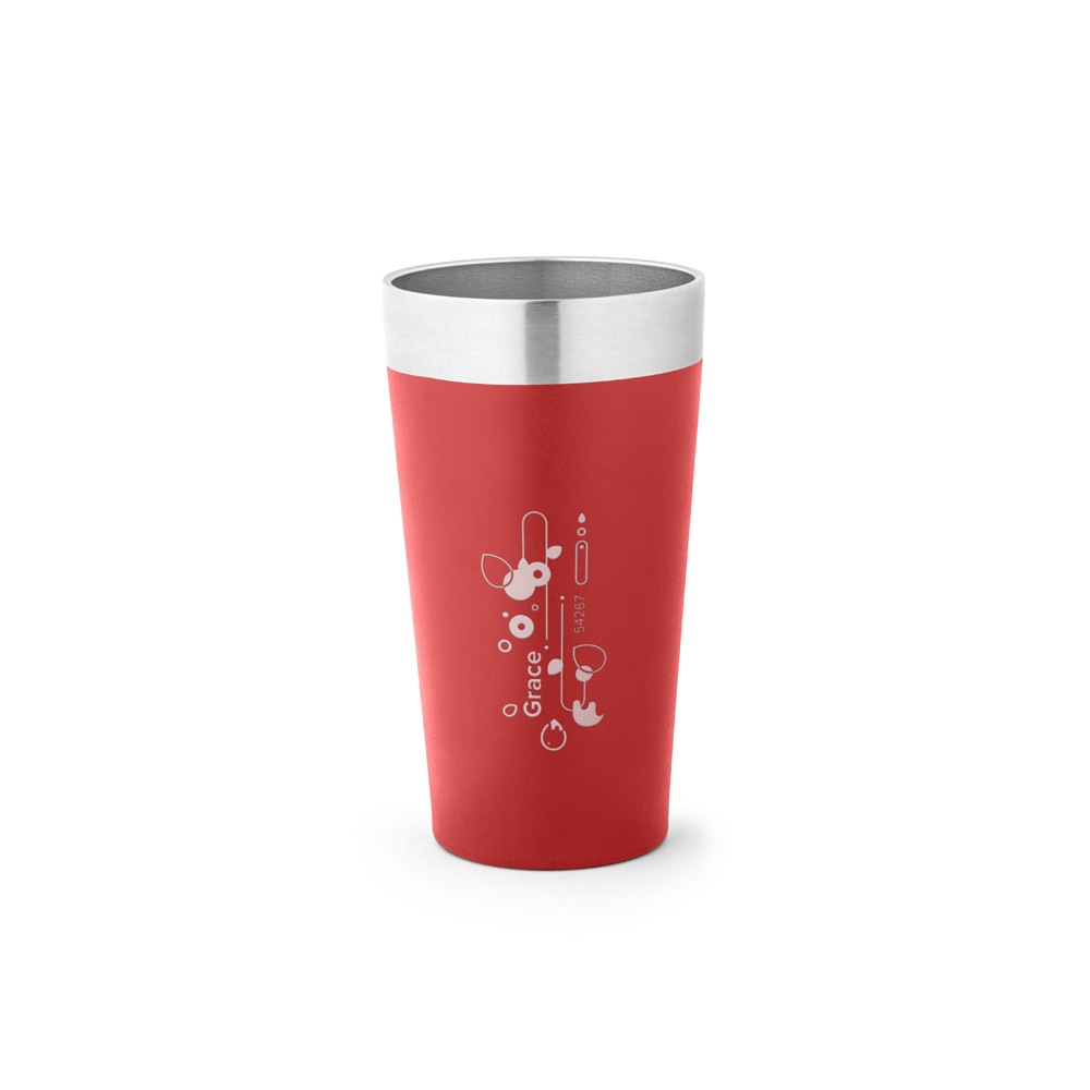 GRACE. Tazza termica in acciaio inox540 mL