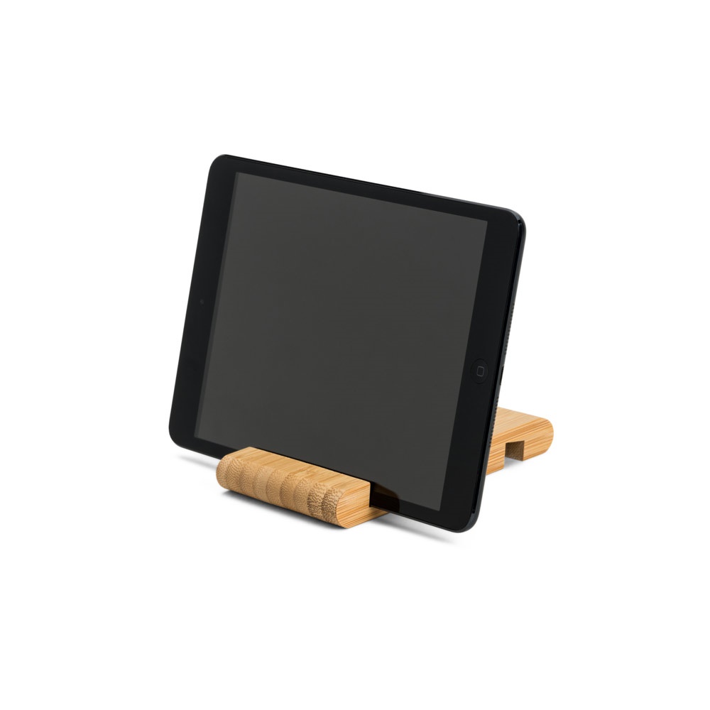 HABER. Supporto in bambù per cellulare,
