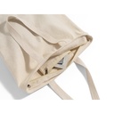 HACKNEY. Borsa in cotone 100% con chiusura (280 g/m²)