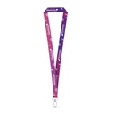 MANILA. SET Lanyard SUBLIMATION Lungo II (20 mm) con moschettone ovale da 20 mm