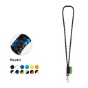 MANSFIELD. SET Lanyard NAUTIC Lungo (Ø 7 mm) con moschettone a leva da 9 mm e chiusura di sicurezza da Ø 7 mm