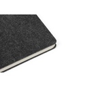MISHIMA. Block notes A5 con copertina semirigida in feltro riciclato (100% rPET) , con spirale e pagine a righe