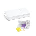 NERO. Scatola per tablet con 2 divisori