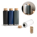 NORRE BOTTLE. Borraccia in acciaio inox (riciclata al 36%) con doppio corpo e sistema sottovuoto 640 mL