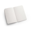 ORGANIC SOFT. Block notes A6 con copertina flessibile fabbricata tramite la materia organica degli elefanti (80%)