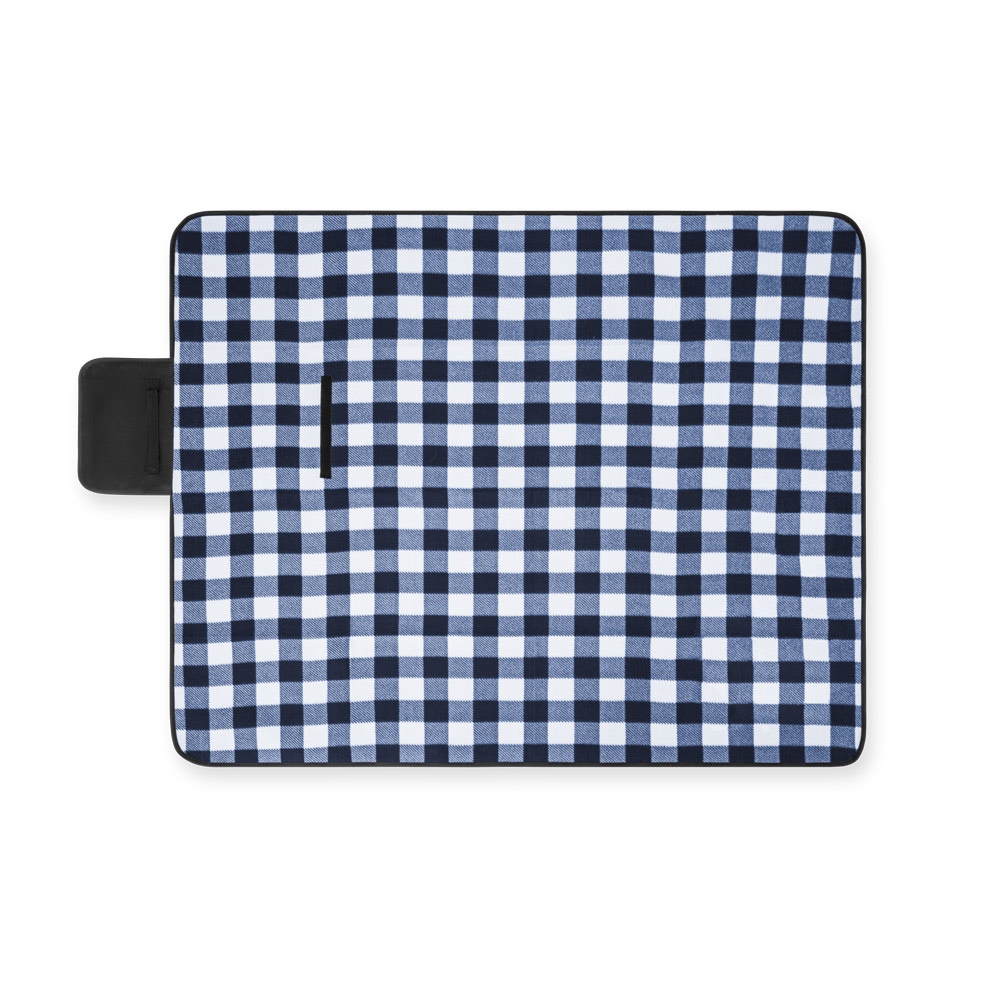 RILEY II. Coperta da picnic rivestita in EPE (180 g/m²) con motivo