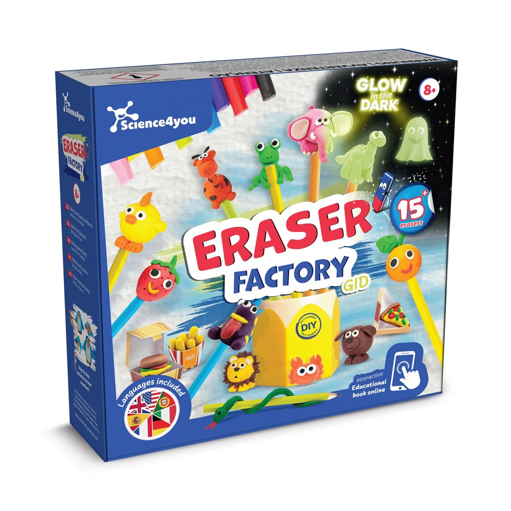 RUBBER FACTORY. Fabbrica di gomme ideale per bambini