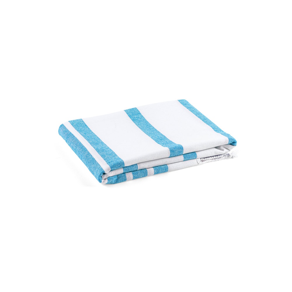 SARDENHA. Telo da mare in cotone (riciclato al 70%) e poliestere (riciclato al 30%) (180 g/m²)
