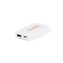 SHERYL. Power bank 4'000 mAh in ABS riciclato (100% rABS)
