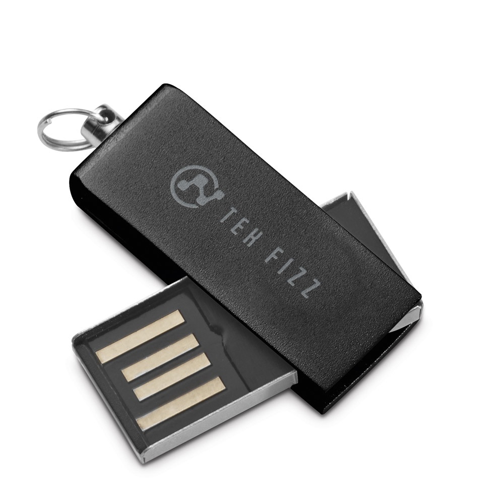 SIMON 8GB. Chiavetta UDP mini da 8 GB in alluminio