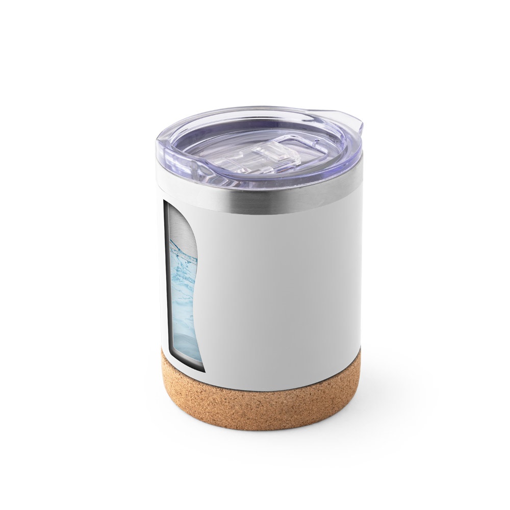 SOLBERG TUMBLER. Bicchiere da viaggio in acciaio inox 400 mL