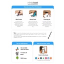 STARTER KIT INFINITEBOOK. Set composto da un "Infinitebook" con copertina rigida, 1 kit di pulizia, 1 pennarello e 1 porta pennarello