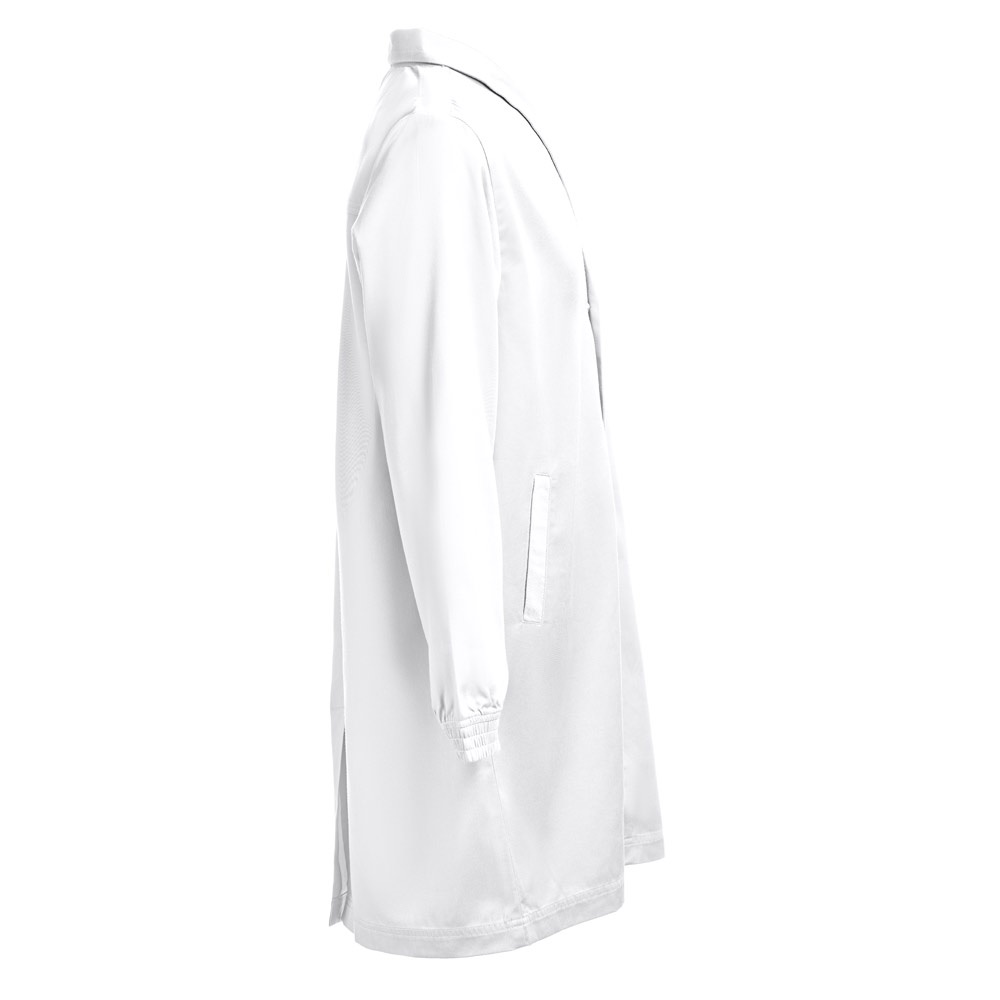 THC MINSK WH. Grembiule da lavoro in cotone e poliestere. Colore bianco