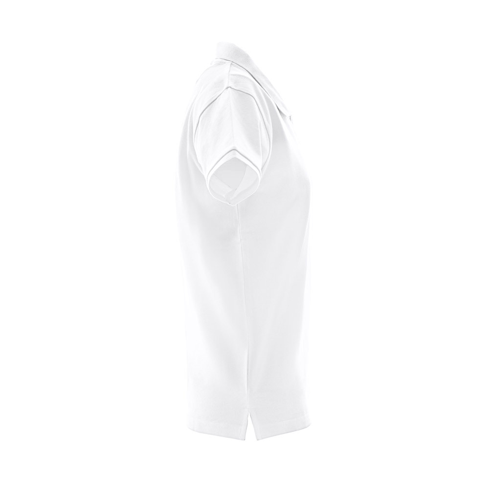 THC MONACO WOMEN WH. Polo da donna a maniche corte in cotone piqué