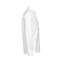 THC PARIS WH. Camicia da uomo in popeline a maniche lunghe. colore bianco