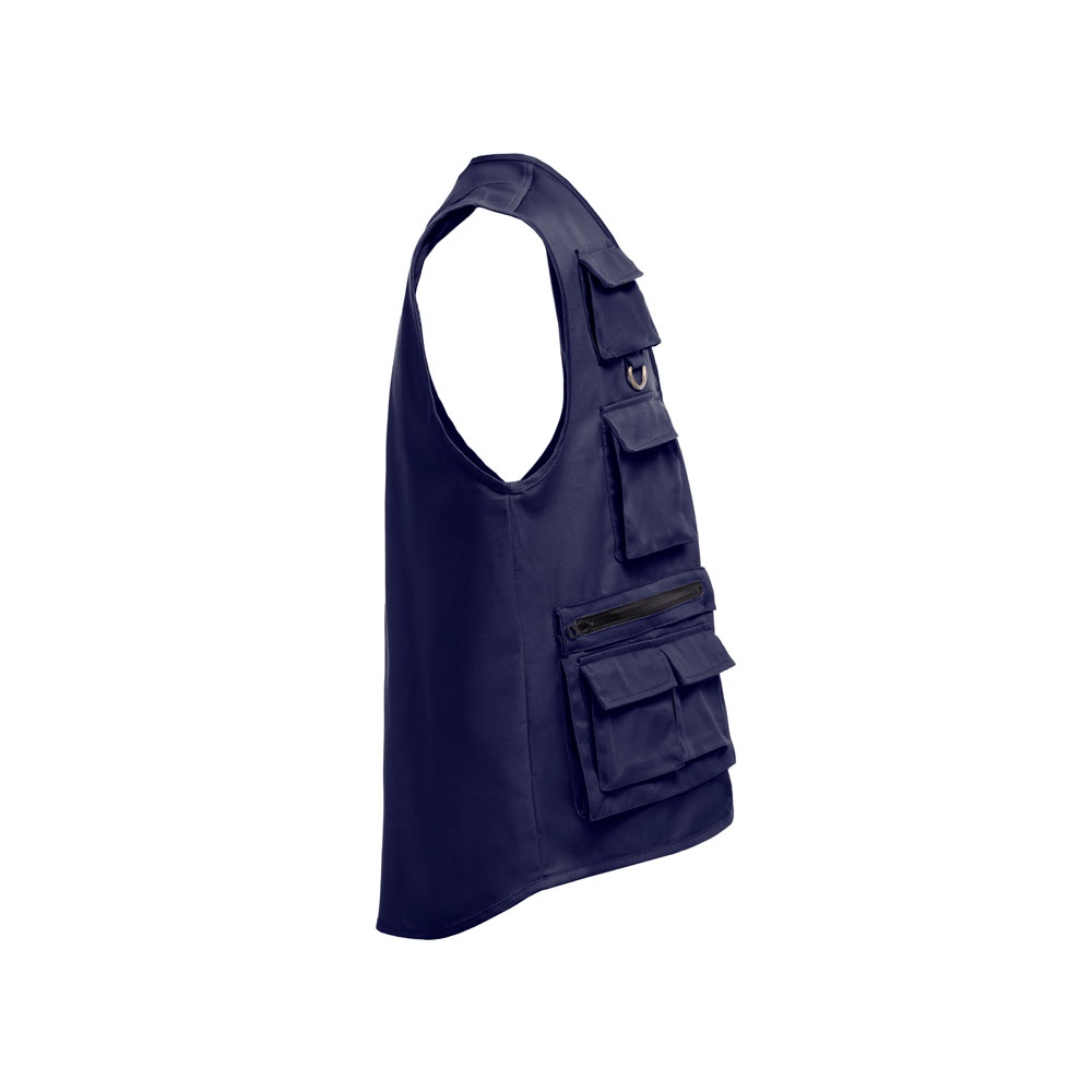 THC PIXEL. Gilet (200 g/m²) in poliestere e cotone