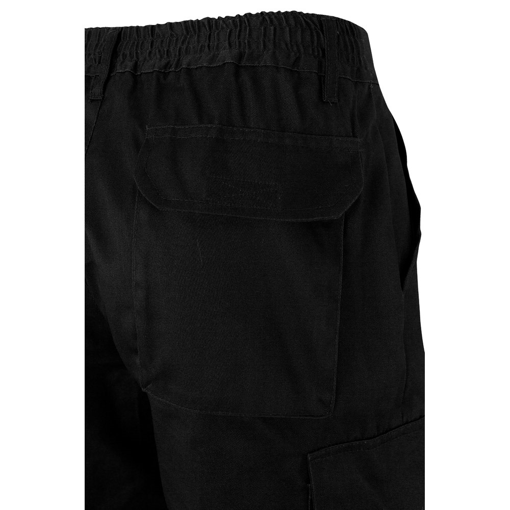 VL ATHENA. Pantaloni in twill bicolore, foderati, con diverse tasche, in cotone (20%) e poliestere (80%)
