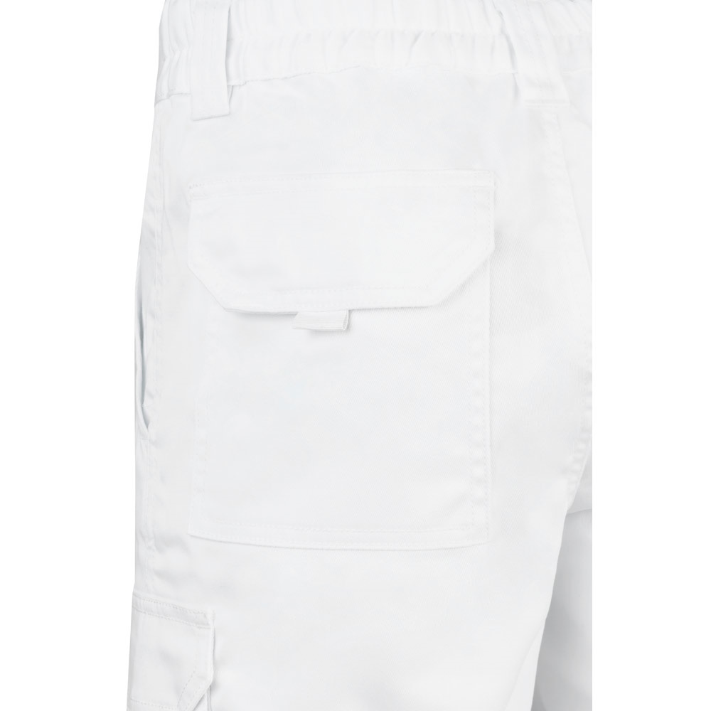 VL HEBE. Bermuda elasticizzati con diverse tasche (240g/m²), in cotone (46%), EME (38%) e poliestere (16%)