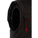VL NERGAL. Gilet imbottito, bicolore e con diverse tasche (120g/m²), in poliestere (100%)
