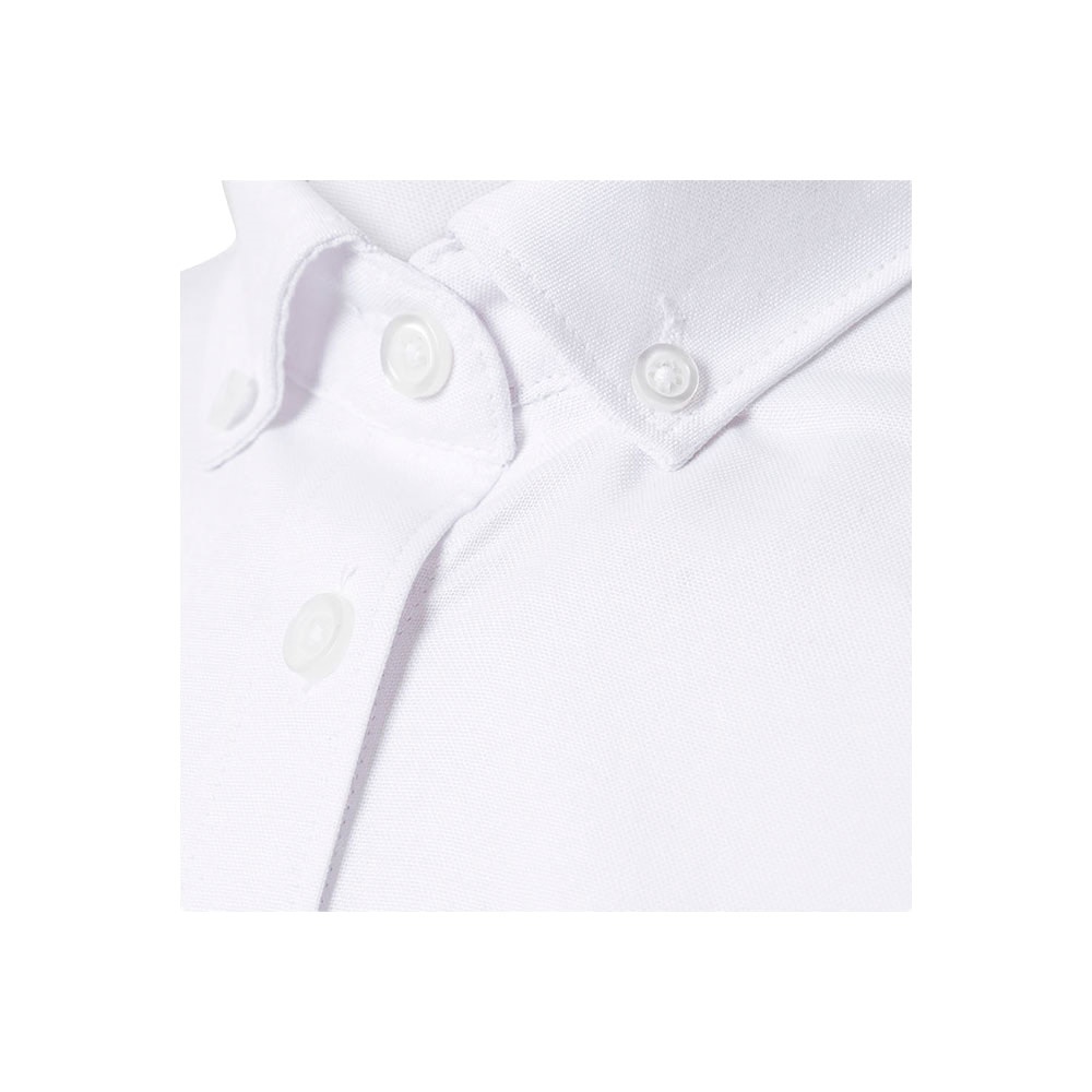 VL PRITHVI WOMEN. Camicia Oxford (180 g/m²) da donna in cotone (50%), poliestere (45%) ed elastan (5%)