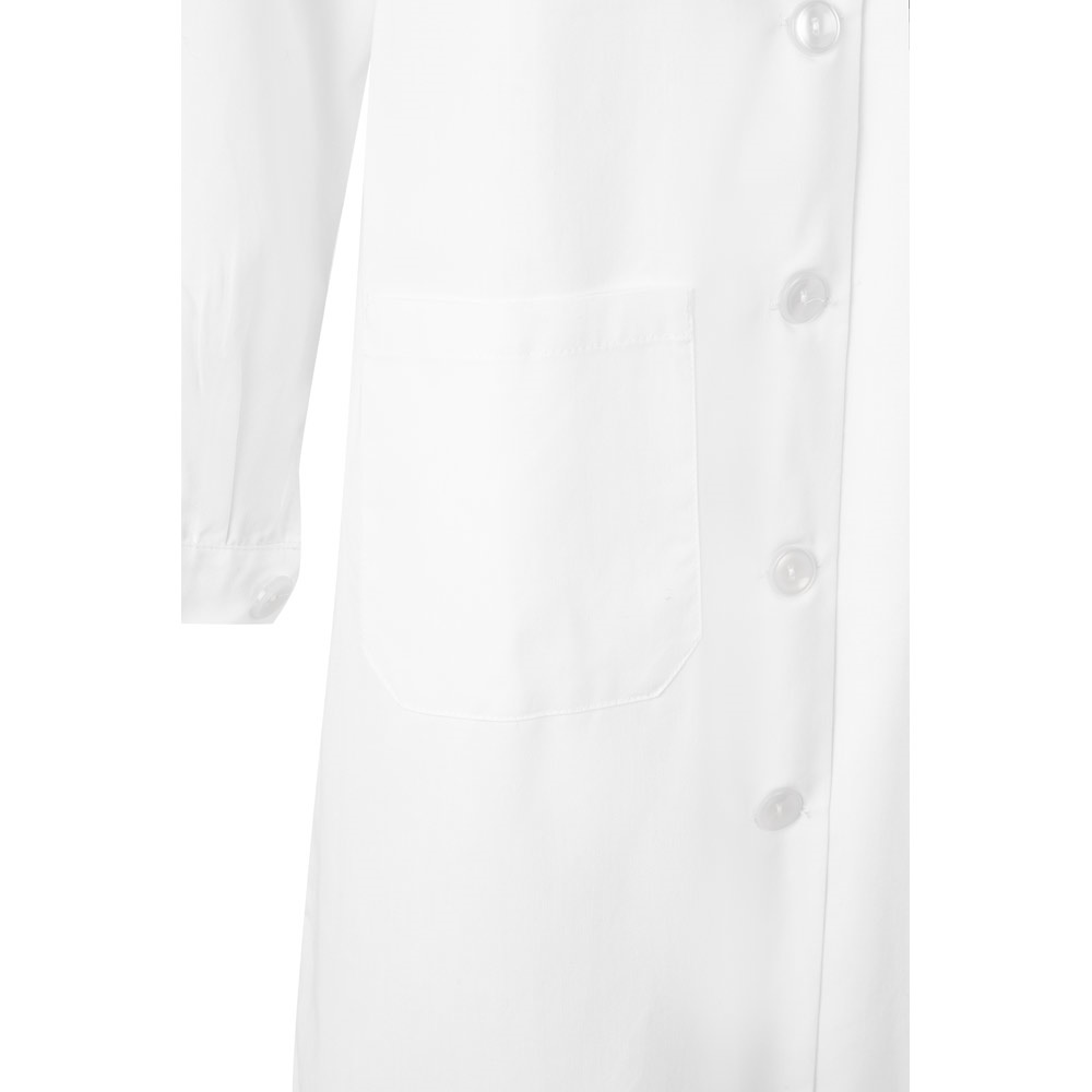 VL RAMA. Grembiule in twill a maniche lunghe (175g/m²), in twill di cotone (35%) e poliestere (65%)