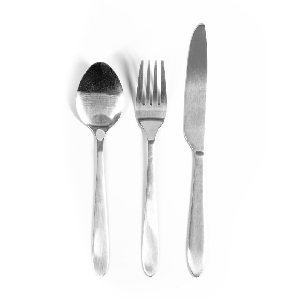 WILEY. Set di posate in acciaio inossidabile composto da 3 pezzi